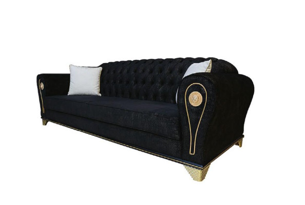 Sofá Chesterfield de lujo, juego de sofás 3+3+1, sofá, muebles tapizados, conjuntos.