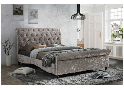 Lujo Chesterfield Botones Camas Dormitorio Diseño Muebles Cama Doble Hotel Nuevo