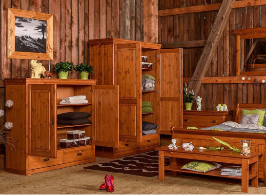 Armario de dormitorio Diseño de muebles italiano Nuevo Armario de madera Armarios