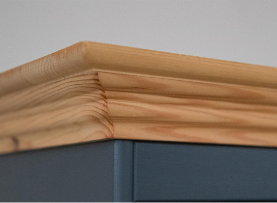 Diseño Clásico Cómoda Madera Aparador Clásico Cómoda Alta Armario
