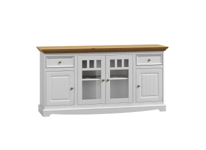 Vitrina armario Buffet de cocina Armario de país Estante Aparador Buffet Vitrina nuevo