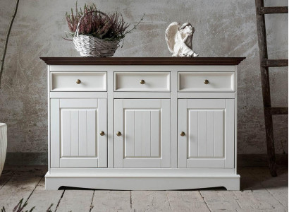 Aparador Cómoda Estantería Madera Armario Aparador Estilo rústico Cómoda-armario Aparador