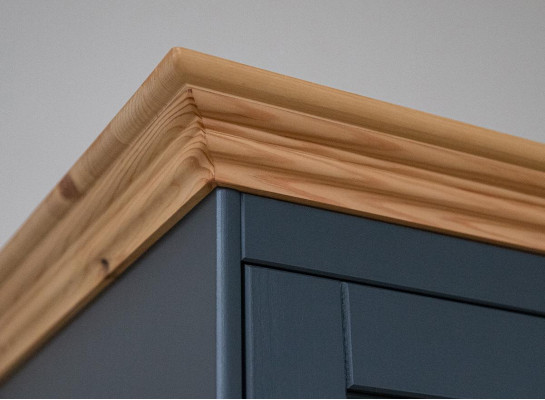 Clásica vitrina vitrinas gabinete hecho a mano de madera maciza armarios nuevo