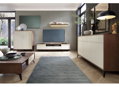 Mueble de salón modular moderno, cómoda, mesa de televisión, mesa de salón.
