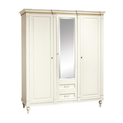 Armario de ropa Armarios Armario Mueble de madera de 3 puertas Dormitorio