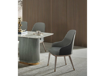 Silla Diseño Madera Textil Tapizado Gastronomía Comedor Cuero Sillas Sillón