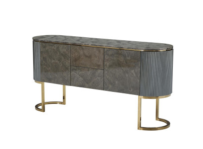Cómoda Aparador Sala de estar Diseño moderno de madera Muebles de diseñador de lujo Mármol Cómodas