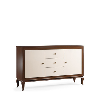Mesa de comedor de estilo antiguo de madera para sala de estar, comedor de madera.