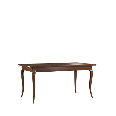 Mesa de comedor de estilo antiguo de madera para sala de estar, comedor de madera.
