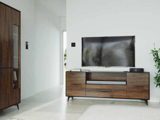 Sala de estar, vitrina, diseño, muebles italianos, armario vitrina, vitrinas nuevas.