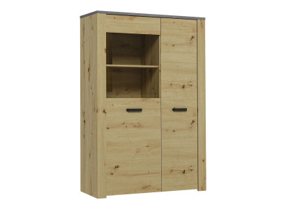 Vitrina Diseño Armario Salón Bar Aparador Vitrinas de Casa de Campo Armarios de Madera