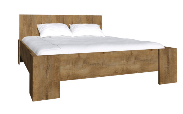 Tela de lujo para tapizados, cama de diseñador, cama de dormitorio, textil de hotel de madera