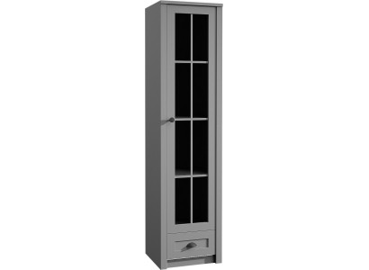 Vitrina de casa de campo Armario Muebles clásicos Vitrina Gabinete de vidrio