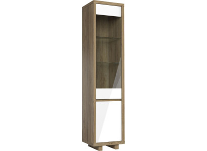 Vitrina de vidrio Armario Vitrinas Armarios de sala de estar Diseño Moderno Italia Nuevo