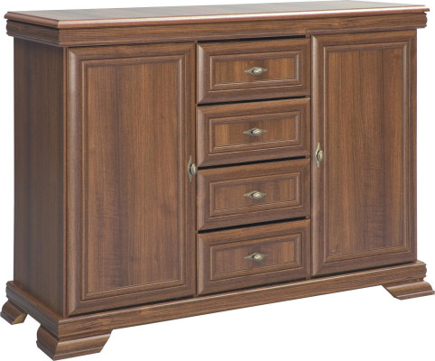 Conjunto vitrina cómoda de 4 piezas. Mueble de madera estantería sala de estar grupo de pared de estar.