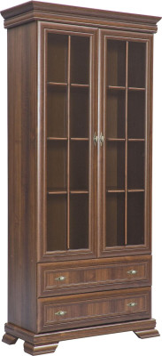 Conjunto vitrina cómoda de 4 piezas. Mueble de madera estantería sala de estar grupo de pared de estar.