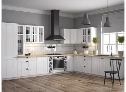 Cocina de campo línea gabinete cocina Gabinete inferior Colgante Muebles fabricación a medida