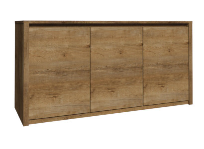 Moderno aparador de madera cómoda aparadores armario del salón de 130 cm XL tableros bajos