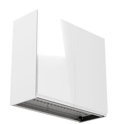 Armario de pared para vajilla Interior del armario de pared Luz de la cocina Cocina