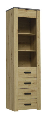 Aparador de sala de estar 2x vitrina 3 piezas conjunto de pared de sala nuevo conjunto de muebles de sala diseñador.