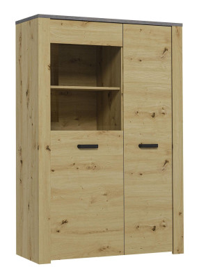 Aparador de sala de estar 2x vitrina 3 piezas conjunto de pared de sala nuevo conjunto de muebles de sala diseñador.