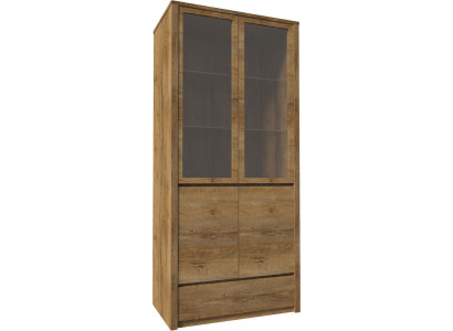Vitrina de cristal Gabinete de cristal Armarios Armario Madera Muebles Nuevo Vitrinas Armario de madera Nuevo