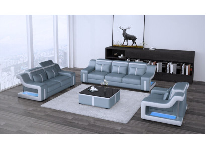 Sofá de 3 plazas + 1 conjunto de sofás tapizados de diseño Sofá Conjunto de sofás conjuntos