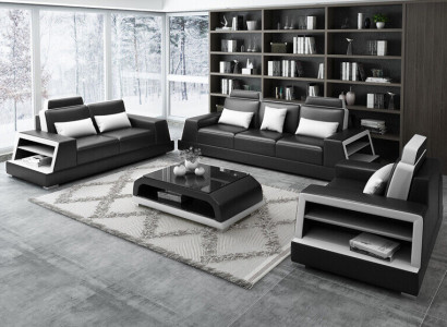 Sofás Sofá Tapizado Conjunto de sofá Sofás modernos de cuero sintético Decoración de sofá