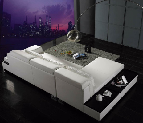 Sofá esquinero sofá en forma de L sofá conjunto de muebles de sala de estar acolchado sofá