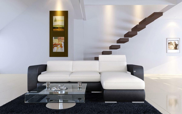 Sofá esquinero en forma de L, conjunto de sofá esquinero, conjunto de sofá esquinero, decorativo, sofá acolchado.