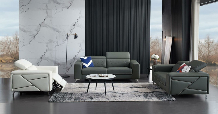 Sofá conjunto de 3+2+1 plazas Conjunto de sofás de diseño Sofá tapizado Acolchado Sofá Moderno de lujo Nuevo