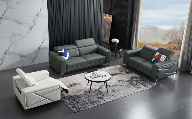Sofá conjunto de 3+2+1 plazas Conjunto de sofás de diseño Sofá tapizado Acolchado Sofá Moderno de lujo Nuevo