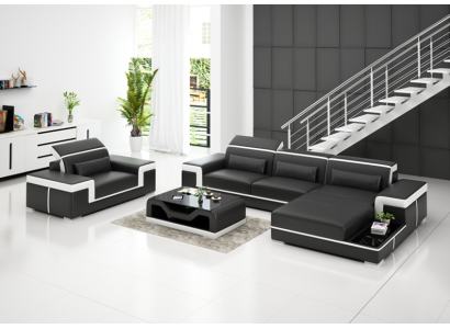 Sofá esquinero Set Sofá Tapizado Esquina Juego de sillones Sofá rinconera Forma L