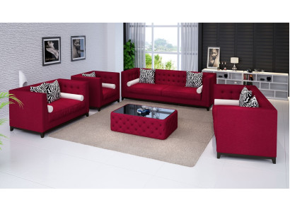 Sofá de cuero conjunto de sofá sofá sofá de tres plazas poltrona sofá de tres piezas sillón