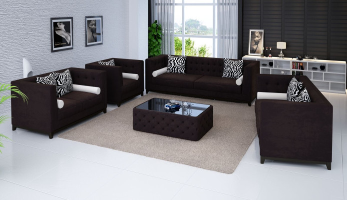 Sofá de cuero conjunto de sofá sofá sofá de tres plazas poltrona sofá de tres piezas sillón