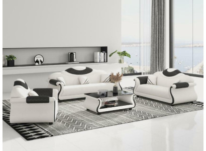 Juego de sofás de 3 plazas + 2 plazas + 1 plaza, sofás, sofás, conjunto de tapicería de diseño moderno, tela nueva.