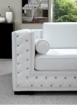 Sofá de cuero, sofá de esquina 3+2+1 asientos, conjunto de sofás de diseño decorativo nuevo.