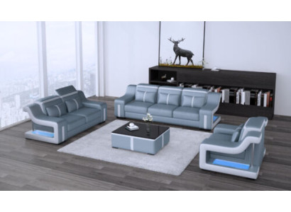 Set de sofá conjunto de sofás Sofá 311 Cuero Sofas Completos