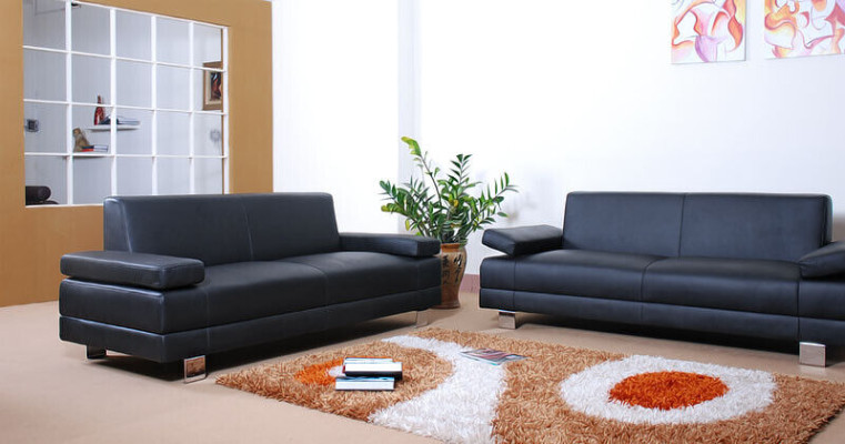 Sofá conjunto de diseño Sofás 311 Plazas de cuero Sofá Conjuntos