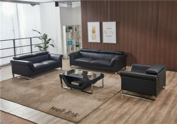 Diseño Sofás Sofás Tapizados 311 Sofá de 1 Plaza Conjunto de Sofás de Cuero