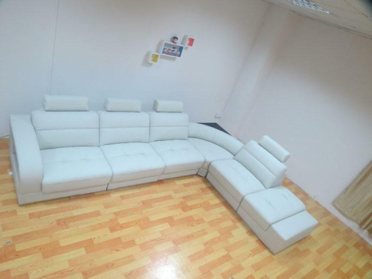 Sofá de esquina del conjunto de sala de estar Sofá Sofá de esquina Sofá conjunto de mobiliario de tapicería Sofá de esquina.