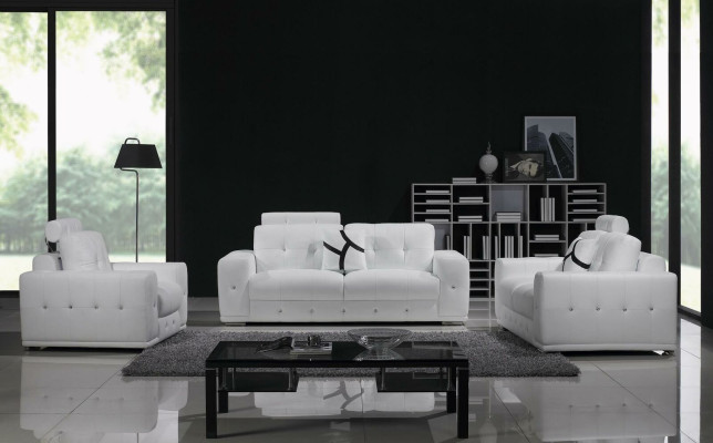 Diseño Sofás Tapizados Cuero 311 Sofá Sillones Conjunto de Sofás Conjuntos