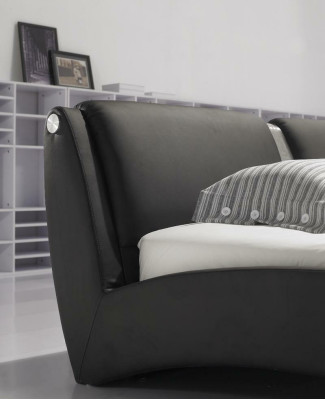 Cama moderna, cama tapizada, cama doble, conjunto de camas de diseñador 180x200cm