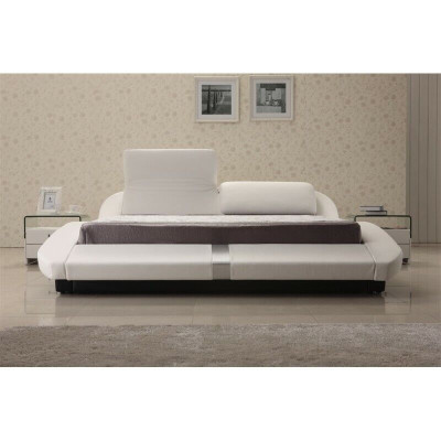Lujo Cuero Diseño Camas Dobles Modernas Cama Matrimonial Decoración Exclusiva