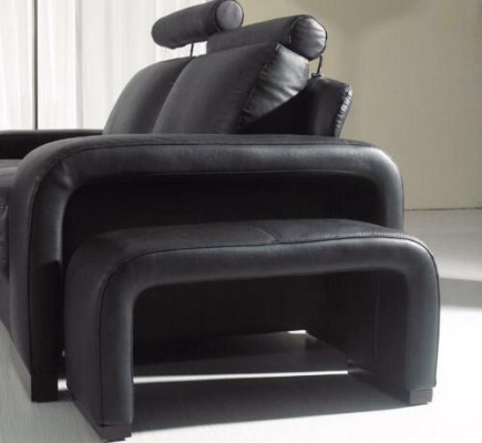 Sofá de dos plazas 2 plazas, sofá, sillón, sofás tapizados con taburete conjunto.