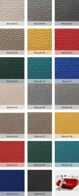 Sofá de diseño sofá esquinero conjunto de tapicería conjunto de sofás seccional cuero textil