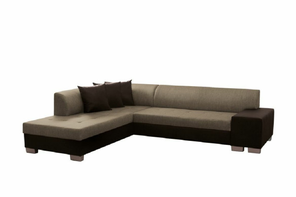 Sofá de diseñador en forma de L con función de cama, sofá seccional sofá cama esquinero sofá.