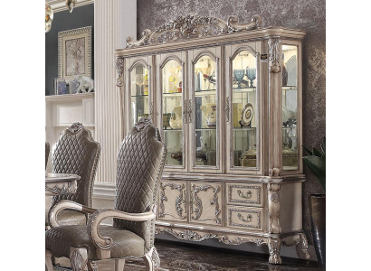 diseño clásico Vitrina Armario de cristal Vitrina Mostrador estante barroco