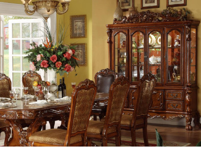 Vitrina decorativa armario vitrinas salón armarios ver barroco diseño