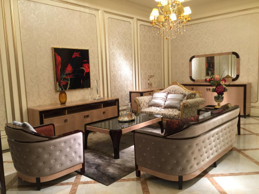 Sofá set de sofá 3+1 plazas Diseño Moderno Sofá Conjunto de muebles asientos Nuevos